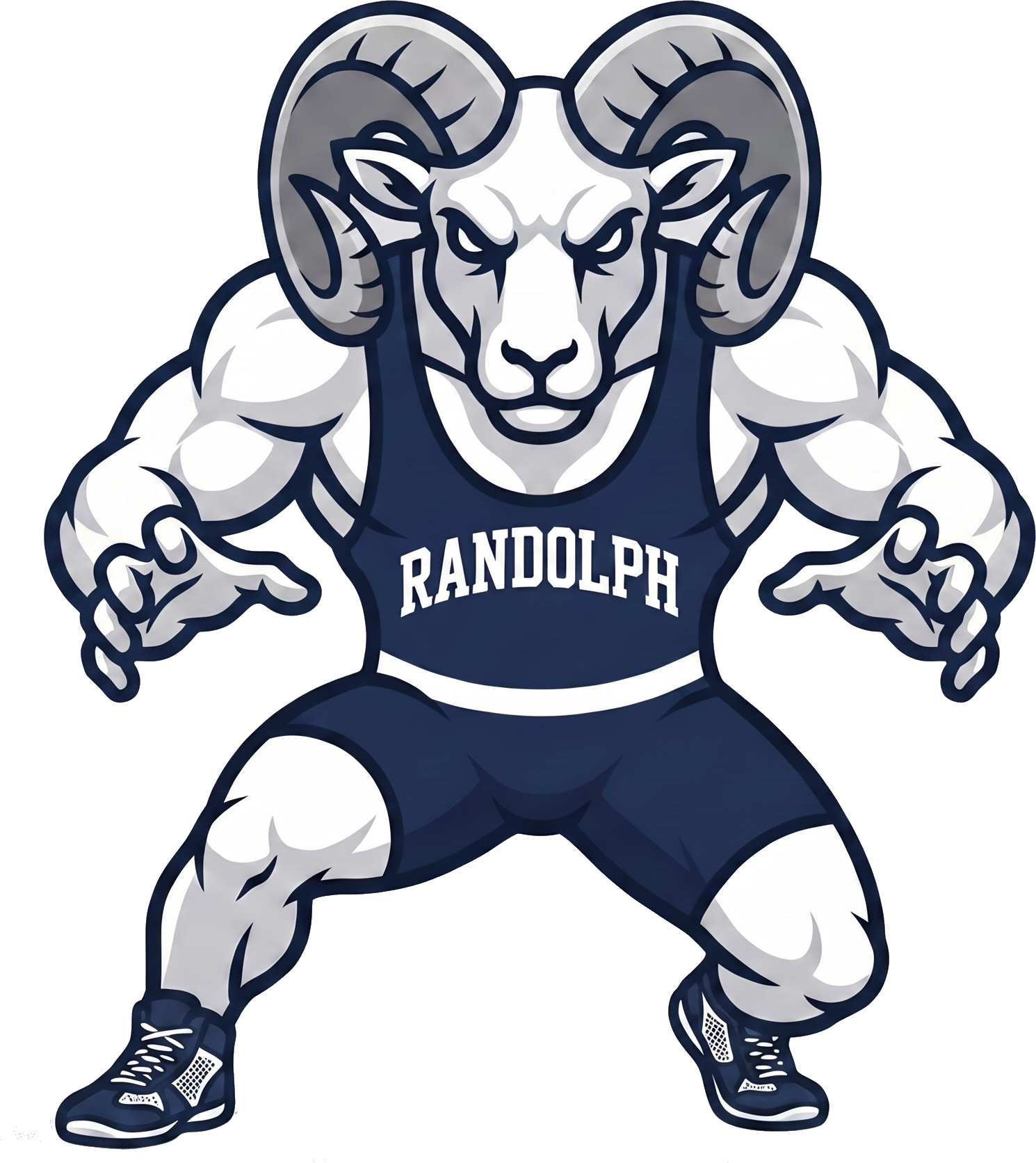 Randolph ram wrestler mascot